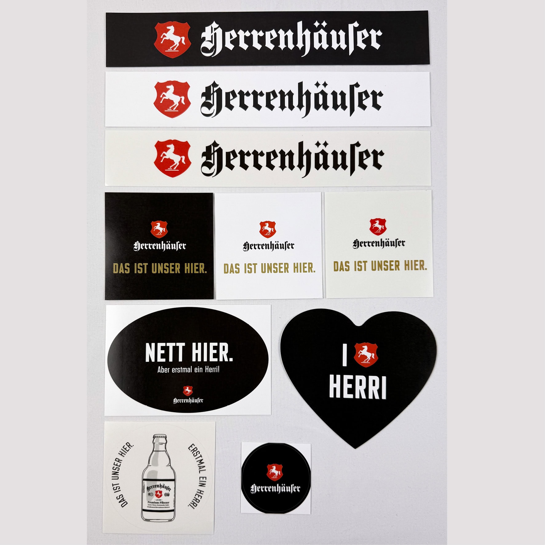 Herri Stickerset 10 teilig